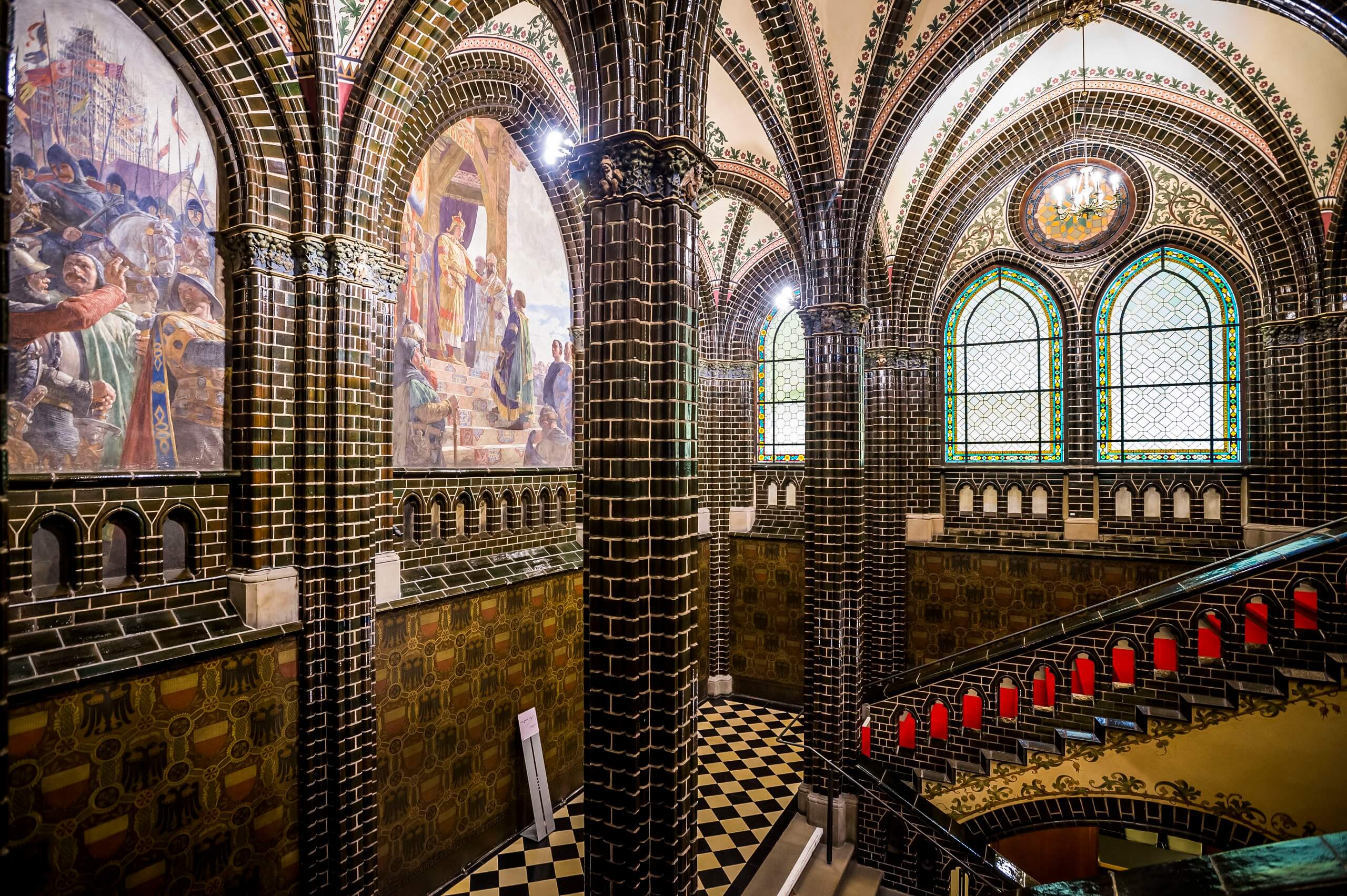 Foyer des Lübecker Rathauses