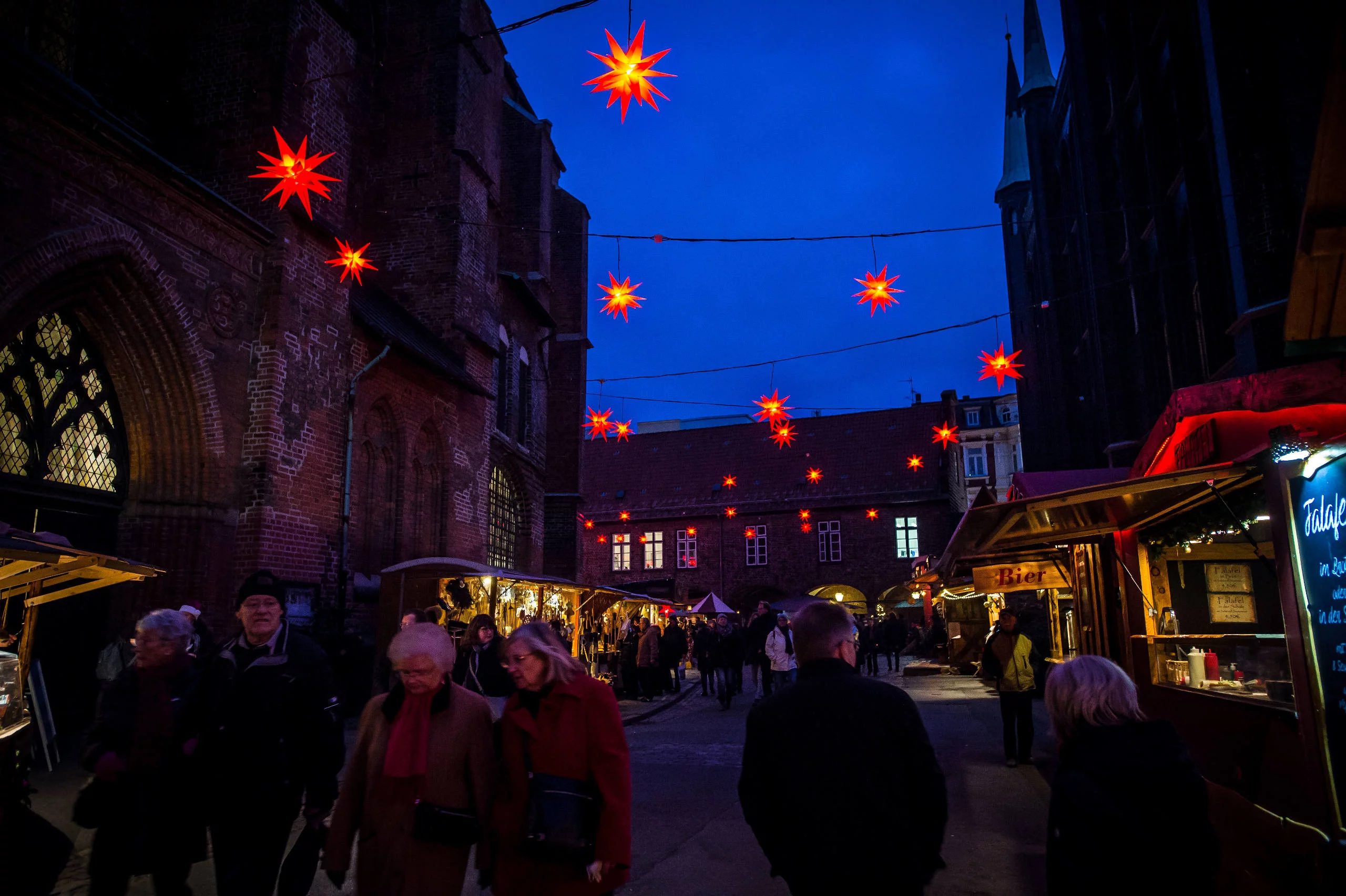 Weihnachtsmarkt auf dem Marienkirchhof